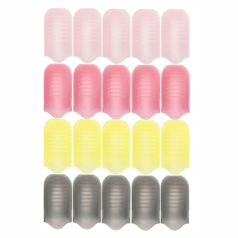 5 Pcs Nails Polish Removers Clips Nail Art Gel Soak Clips Manicure Soak Away Nail Clips Gel Polish Removers Wrap Tool