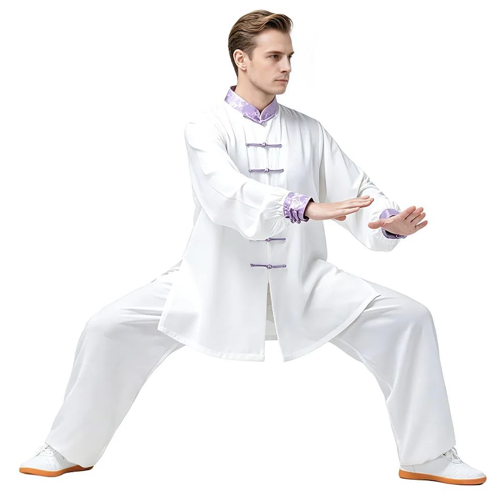

Chinese Traditional Men Women Kung Fu Suit Casual Outdoor Sport Clothing Tai chi Martial arts Uniform Jacket Pants Sets
