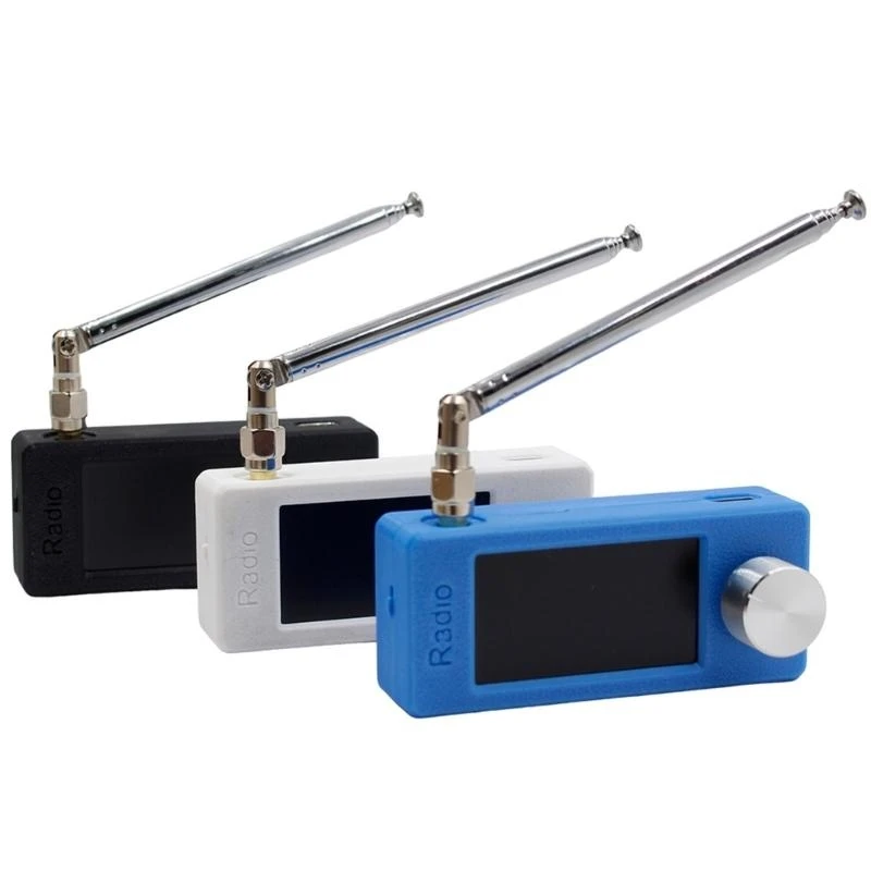 0.5-108MHz SI4732 MINI Pocket Radio Receiver مع شاشة 1.9 بوصة والهوائيات K1KF