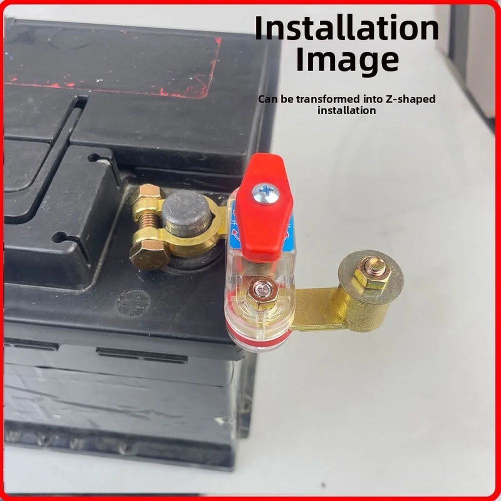 

Двойной поворотный выключатель для отключения аккумулятора, для обслуживания транспортных средств, с двойным поворотным механизмом, из чистой меди, для автомобилей