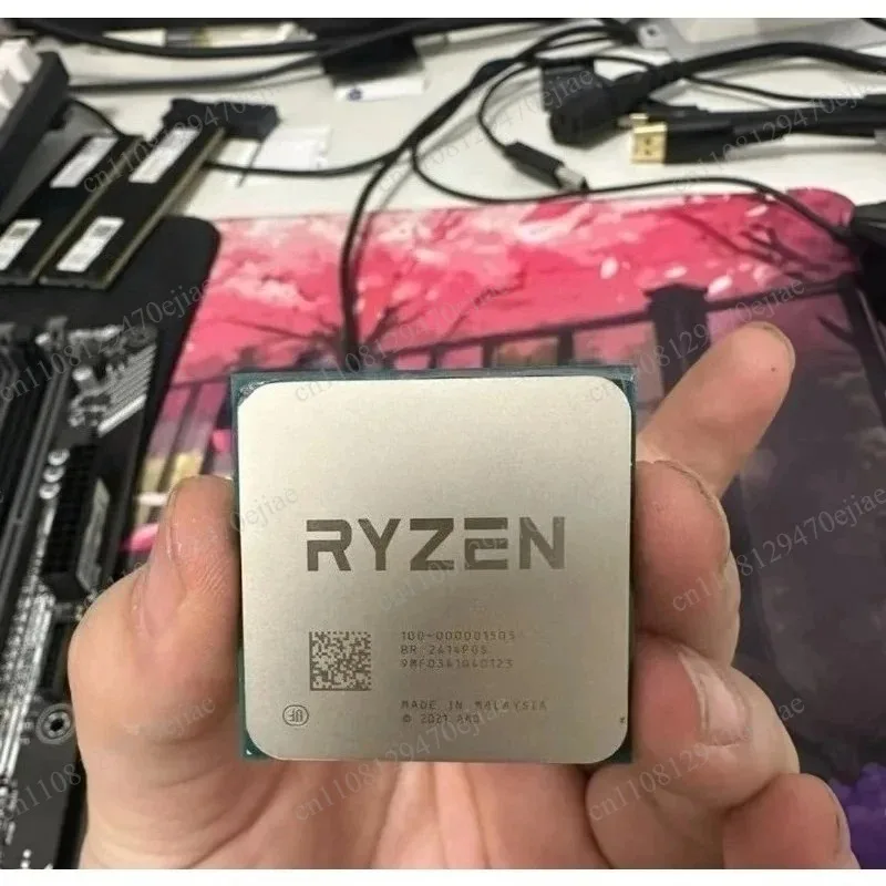 AMD Ryzen 7 5700X3D Desktop Processor, 8-Core 16-Thread AM4 CPU with 3D V-Cache, New Bulk Tray