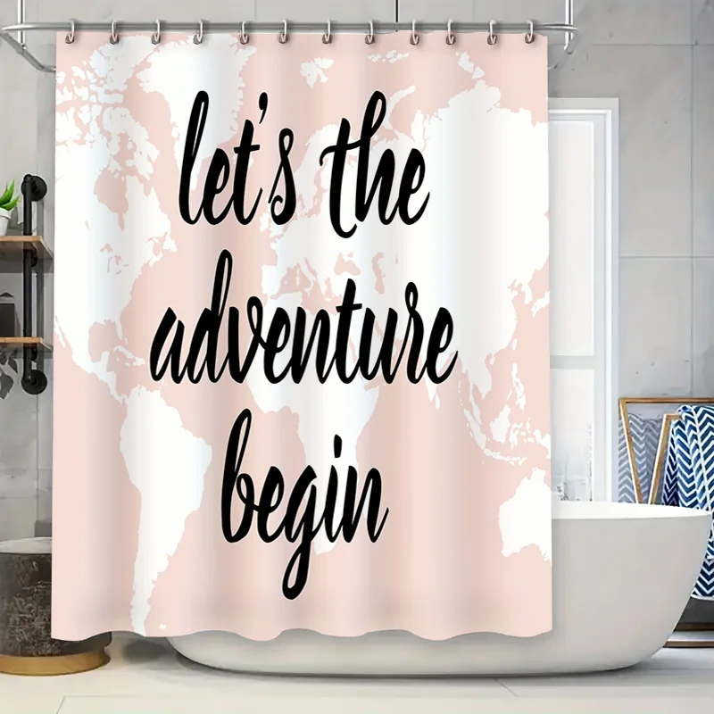 

Colorful Butterfly Shower Curtain Waterproof Fabric Decorative Bath Rug for Home Decoration Multicolored Design Bathroom Accesso