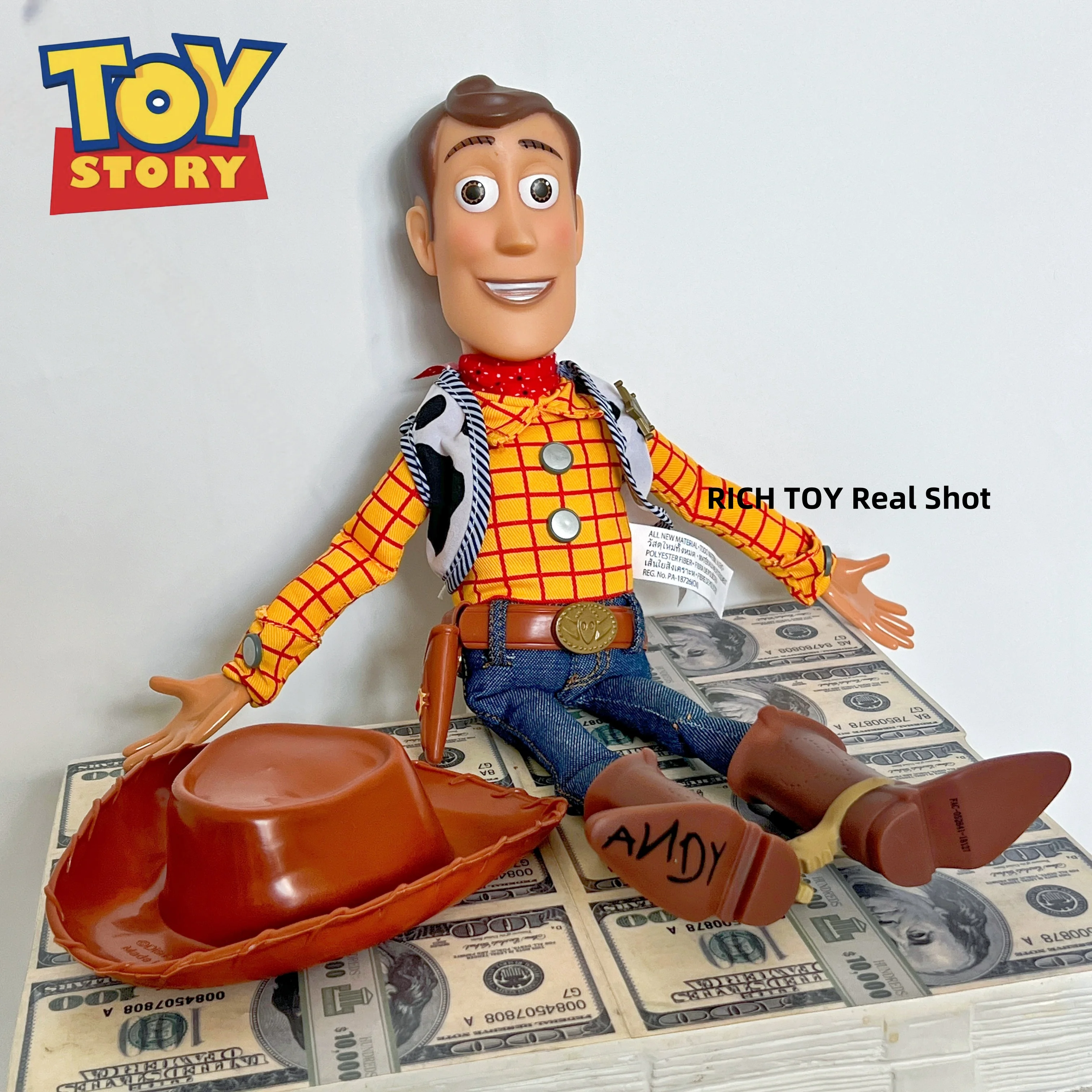 ديزني توي ستوري وودي جيسي يتحدث شخصيات الحركة لعبة وودي نموذج دمى هدايا