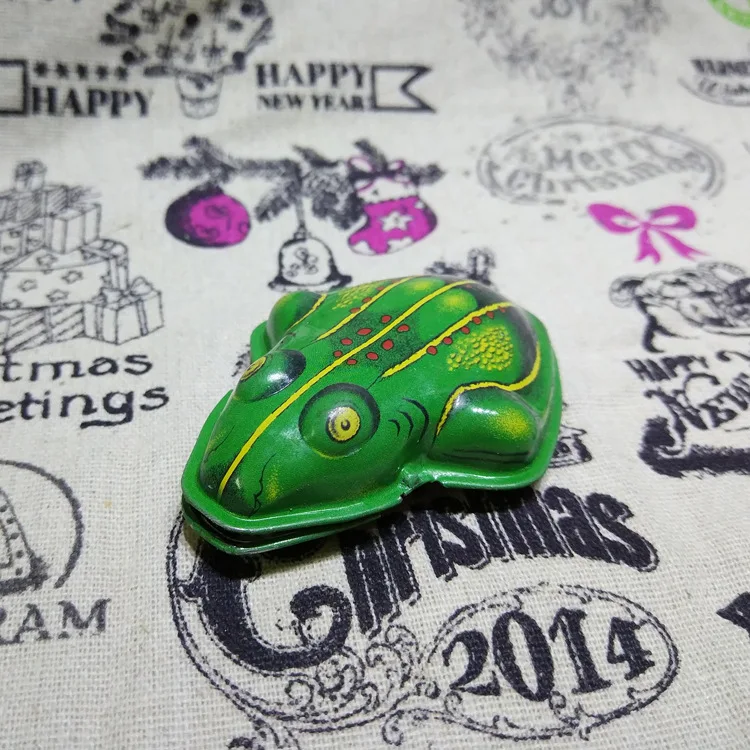 MM268 Cicada Calling Frog Retro Nostalgic Collection Toy Amazon AliExpress Tin Craft