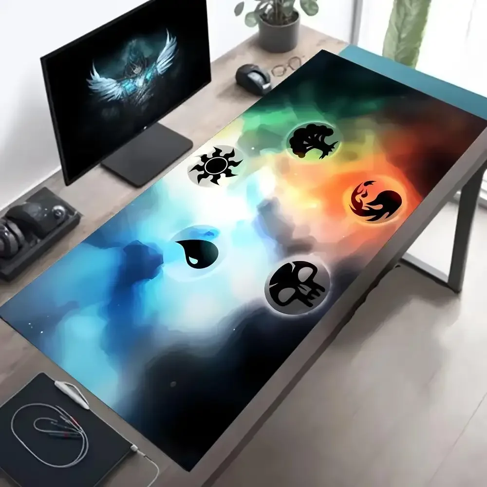 카드 게임 노트북 게임 러그 마우스 패드 대형 게이밍 논슬립 마우스패드 XXL 마우스패드 노트북 태블릿 매트 미니 PC 플레이매트