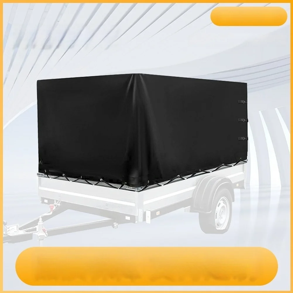 Truck Trailer Cover Built with 600D Oxford Fabric for Weather Resistance Including Rain Snow and Sun Exposure Protection