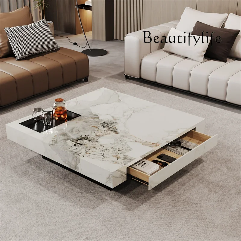 N47 Moving Standing Coffee Table Decoration Luxury Modern Living Room Designer Side Table Writing Couchtisch Lounge Suite Furnit