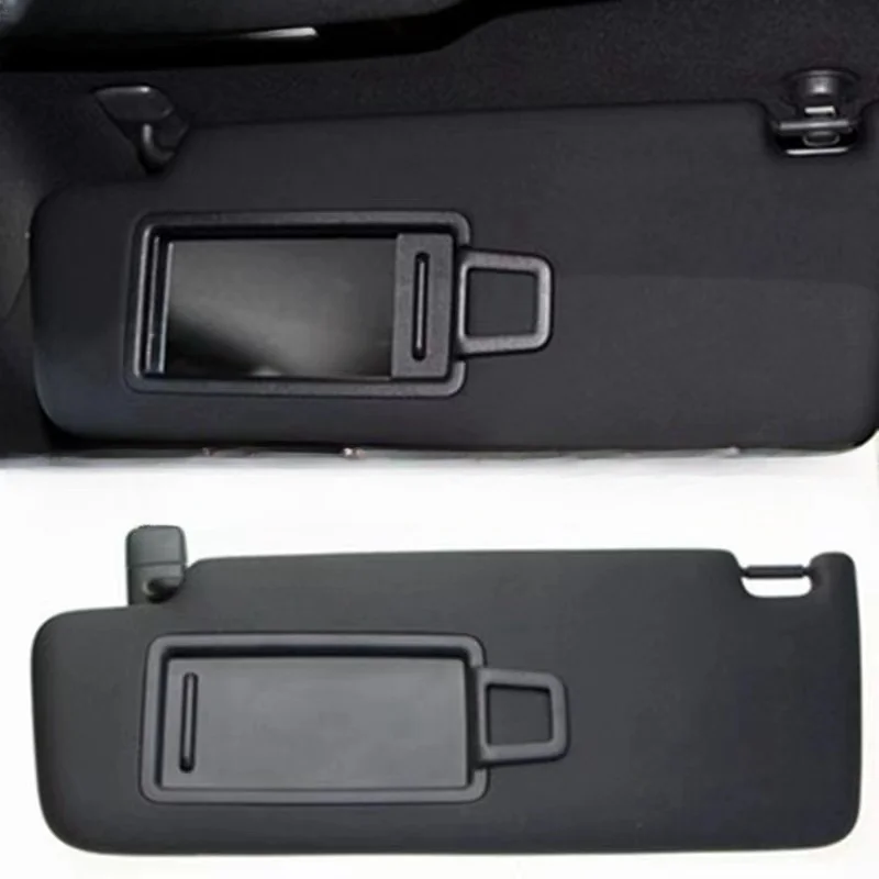 

5GG857551 black front sun visor panel with makeup mirror for vw golf 7 sportsvan jetta mk7 t-cross passat b8 cc e-golf t-roc