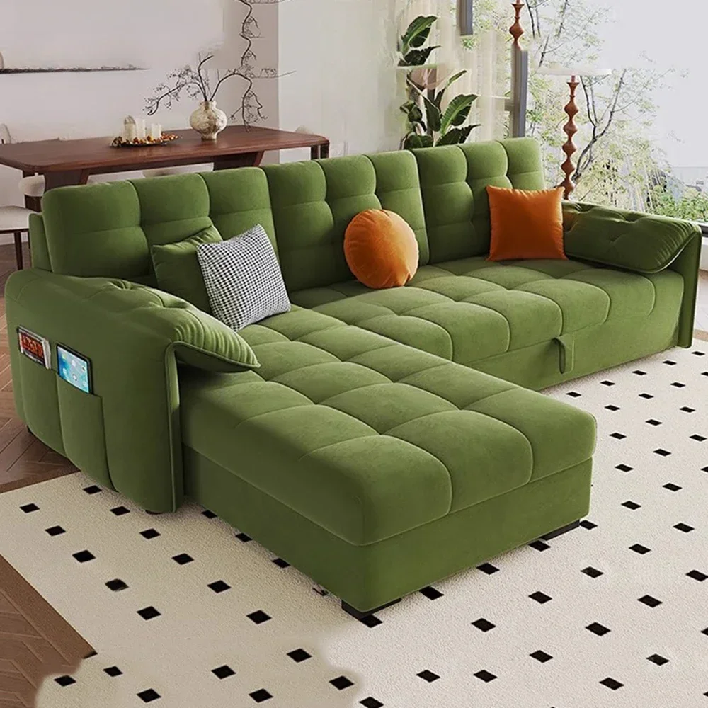

Folding Relax Sofas Bed Bedroom Multifunctional Modular Individual Sofa Convertible Pull Out Divani Da Soggiorno Home Decoration