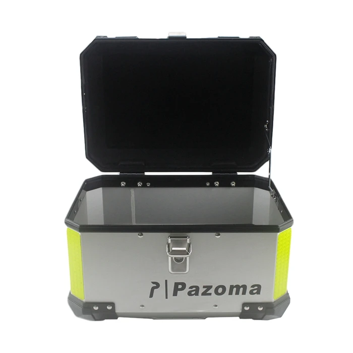 Factory Price Pazoma High Quality Motorcycle Aluminum Luggage Top Box For Sale