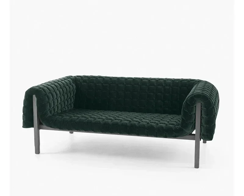 Modern light luxury fabric single double triple sofa