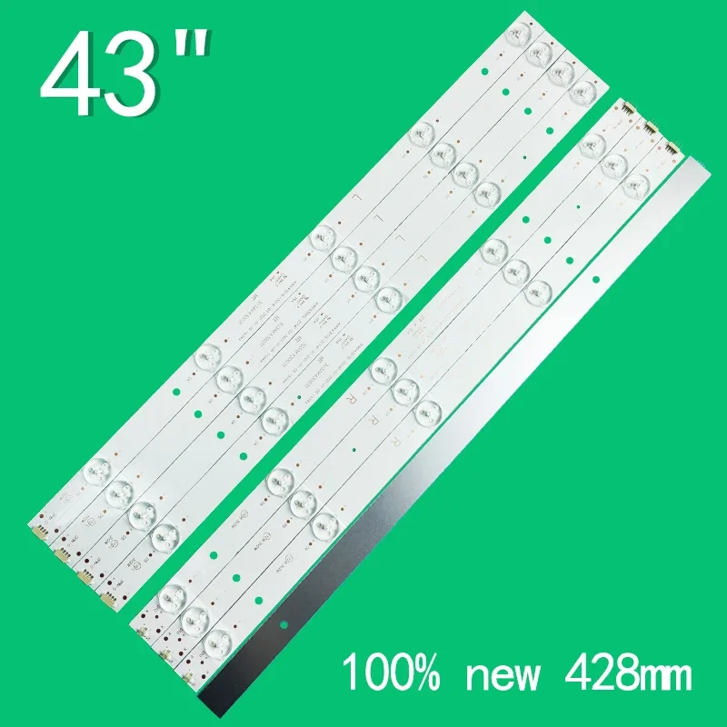 LED TV Backlight For AHKK43D10R/L-ZC14F-03  303AK430032/31 LED-43B550