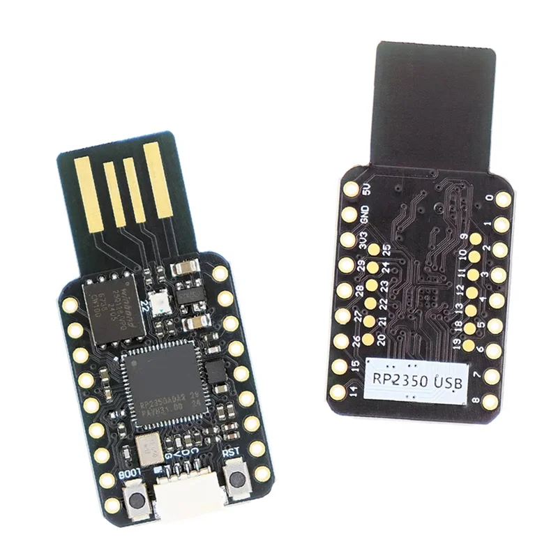 AA08-RP2350A Chip 520KB SRAM RP2350-USB 16MB Flash Mini Development Board Module Dual-Core For Raspberry Pi PICO2 RP2350