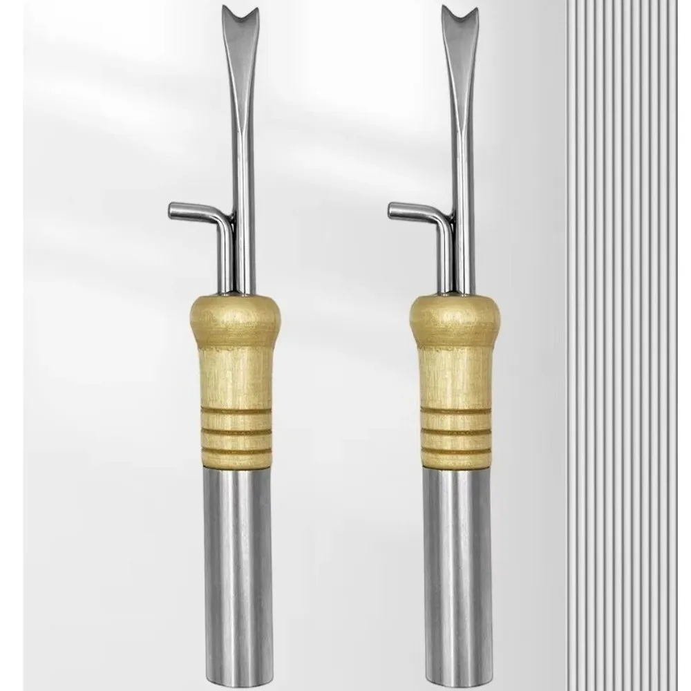 Stainless Steel Squid Jig Hook Saltwater Resistant Multifunctional Hook Corrector Tool Corrosion Proof Squid Bleeding Needle