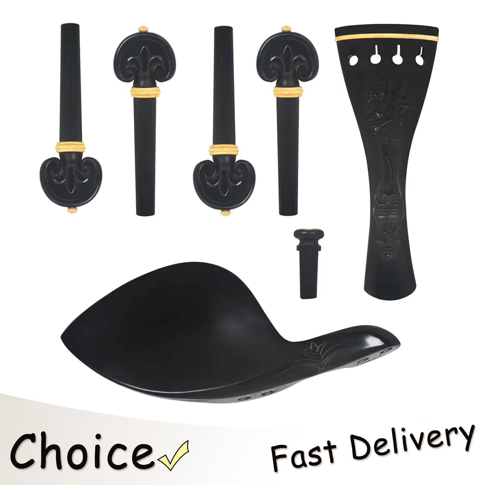 Violin 4/4-3/4 4-Pi…