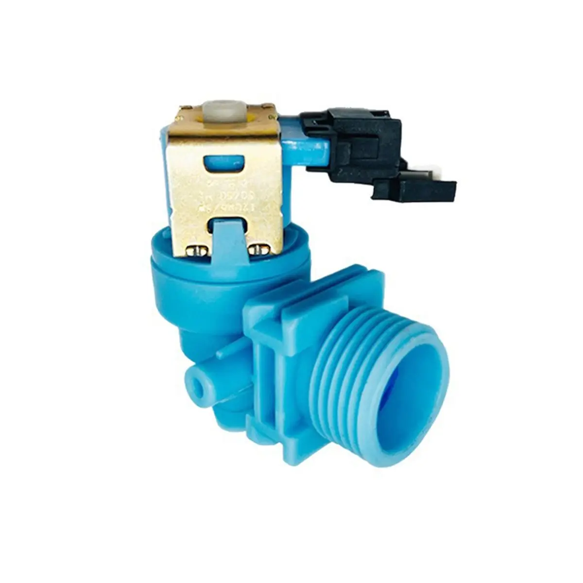 BABQ Dishwasher Water Inlet Solenoid Valve W10327250 & Brass Adapter VI3460 for Whirlpool Jenn Air, Kenmore