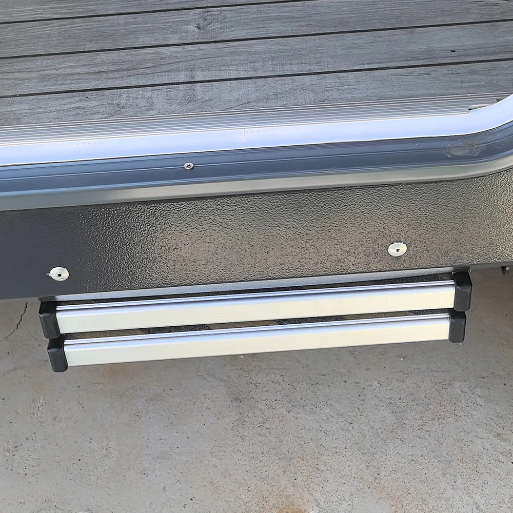 Acessórios para trailer de campista com preço favorável COMPAKS único | Modelos de camada dupla Passos elétricos de superfície antiderrapante