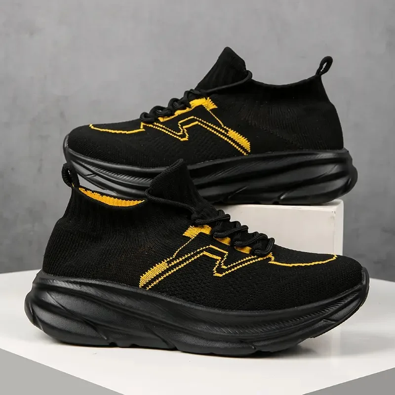 

Спортивная обувь из сетчатой ткани, носки, мужские и женские дышащие кроссовки, женские кроссовки для пар.