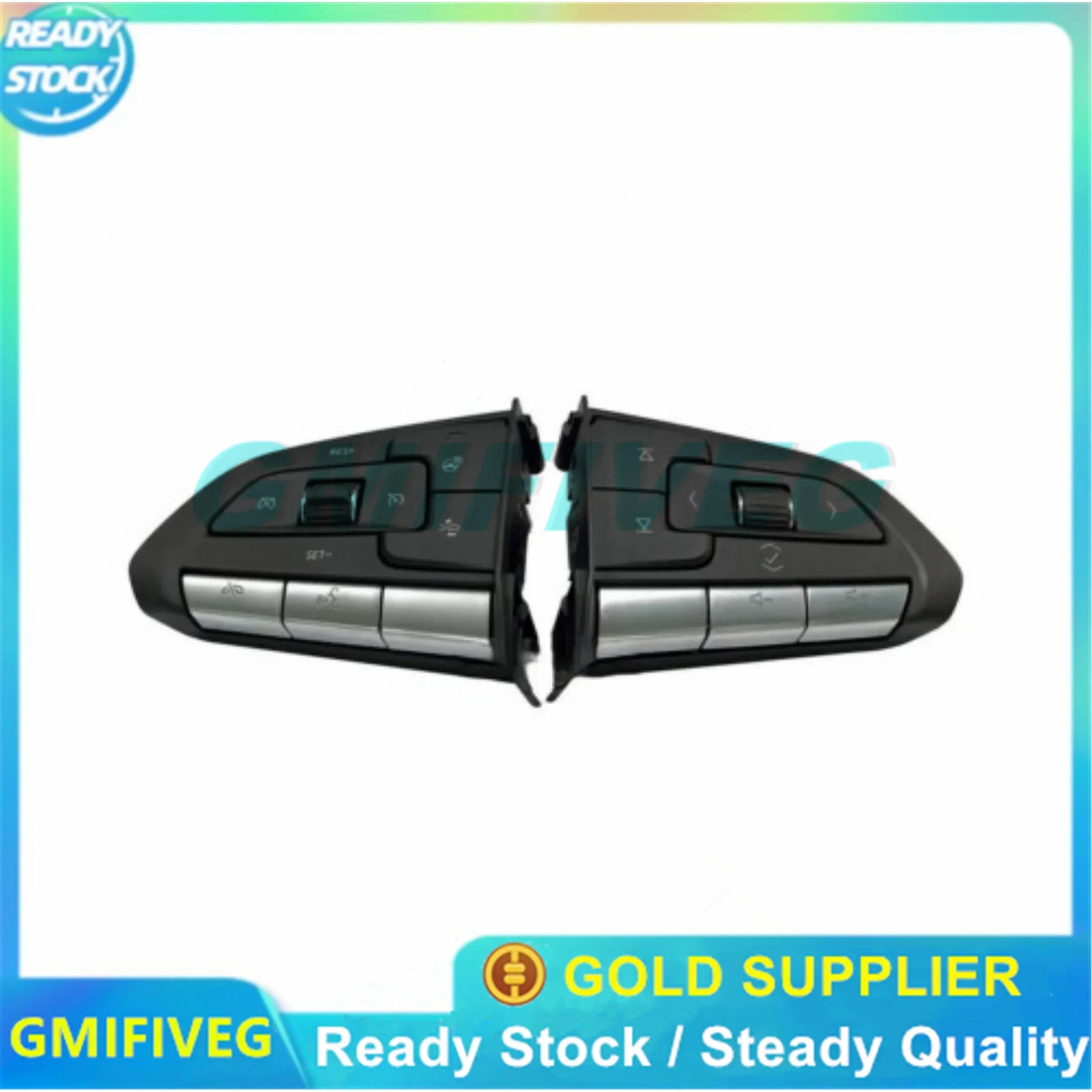 

2 шт. 13532928 13532927 EOM многофункциональные кнопки на руле для Cadillac XT4 XT6 20-2021 кнопка переключения круиз-переключатель громкости