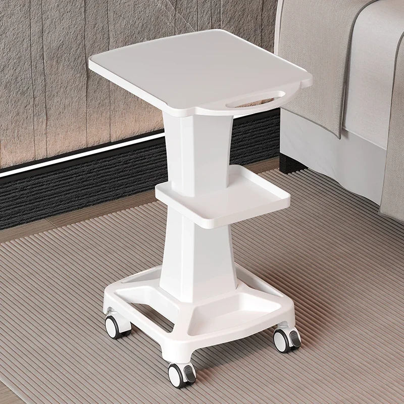Beauty Instrument Cart Special Desktop Small Bubble Instrument Special Base Thickened Mobile Storage Tool Cart for Beauty Salons