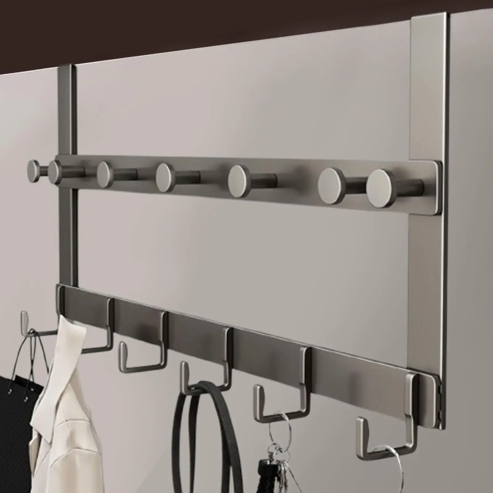 

over Door Hook Rack Home Decor Door Hanging Rack for Office Wardrobe Jackets