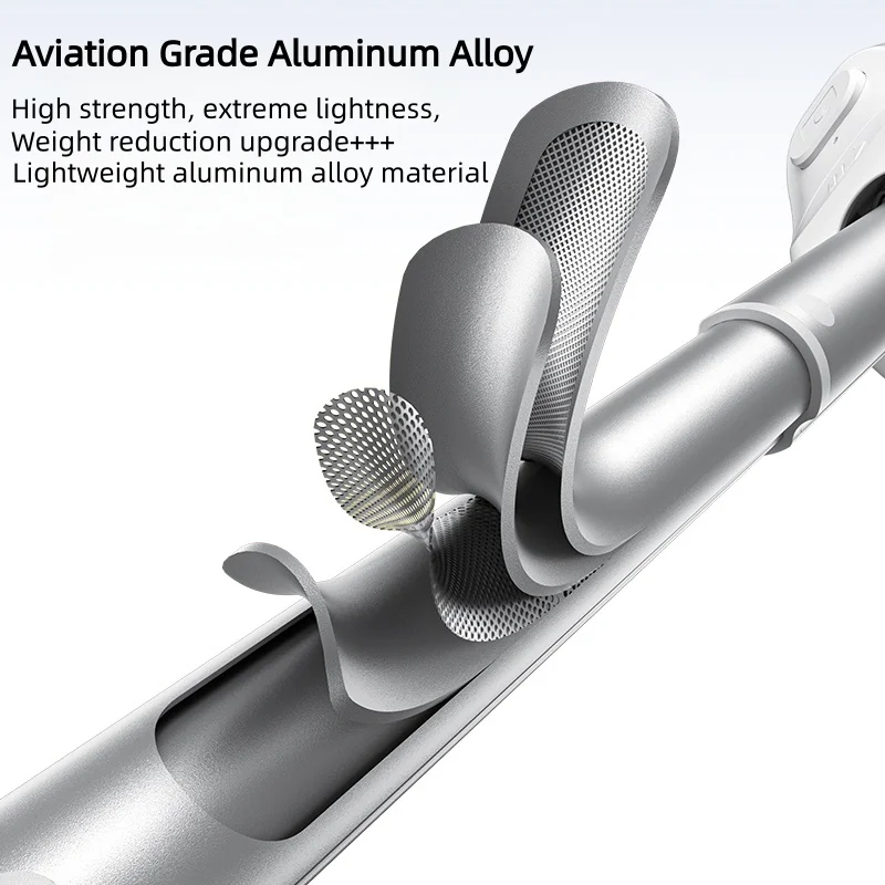 Trépied perche à Selfie Portable avec télécommande Bluetooth, support de téléphone réglable pour le Streaming et le vlog en direct, support de bureau Compact ‌