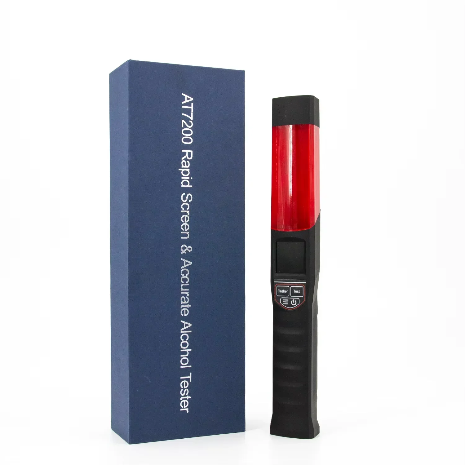 

AT7200 Rapid Test Alcohol Tester Portable Non-Contact Driver Blood Alcohol Content Detector Professional Breathalyzer