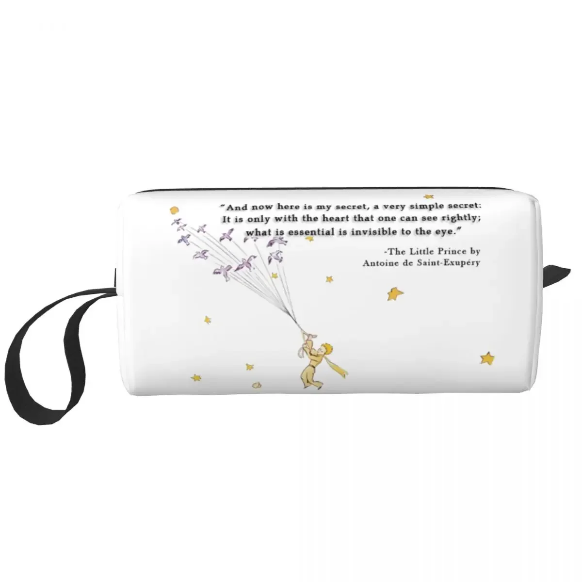 The Little Prince Makeup Bag Women Travel Cosmetic Organizer Kawaii Fairy Tale Fiction France Storage Toiletry Bags