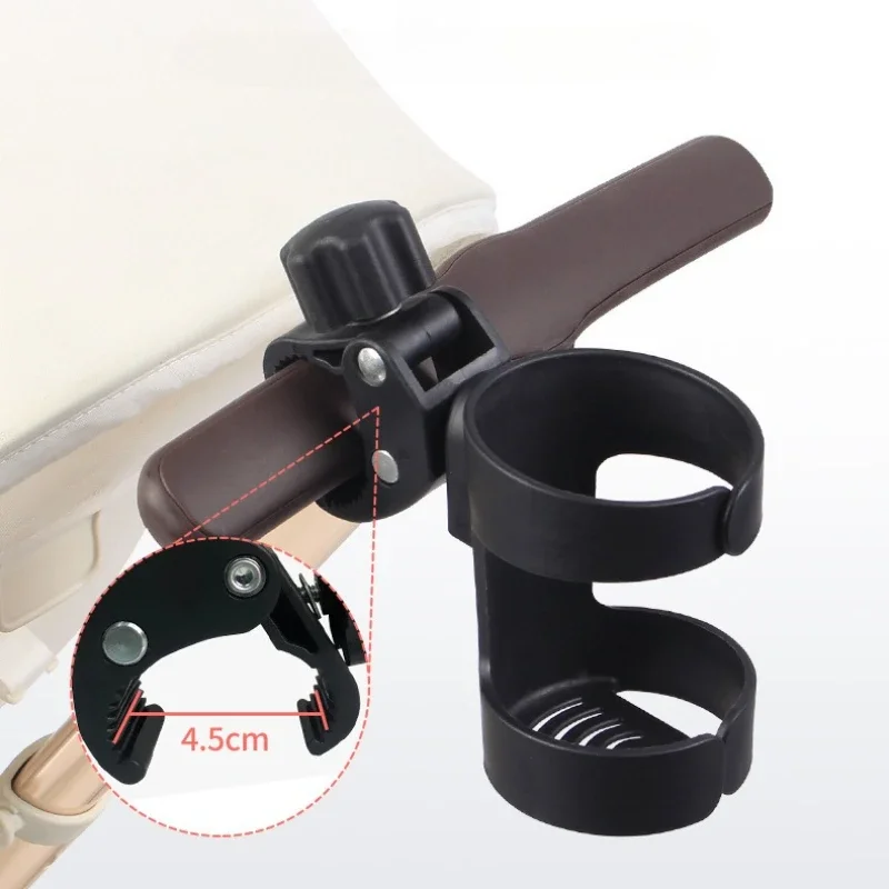 Baby Kinderwagen Tasse Halter Universal Kinder Fahrrad Flasche Rack Infant Fütterung Flasche Getränke Tasse Halter Kinderwagen Zubehör – Detail 5