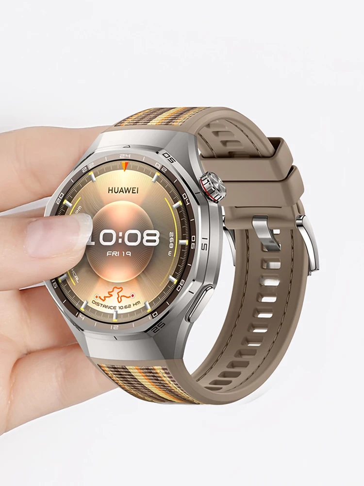 Sportarmband für Huawei Watch GT 6 Pro Composite Nylon + Silikon Handgelenkgürtel Armband Correa Pulseras Huawei Watch 6 Pro 46 mm Band