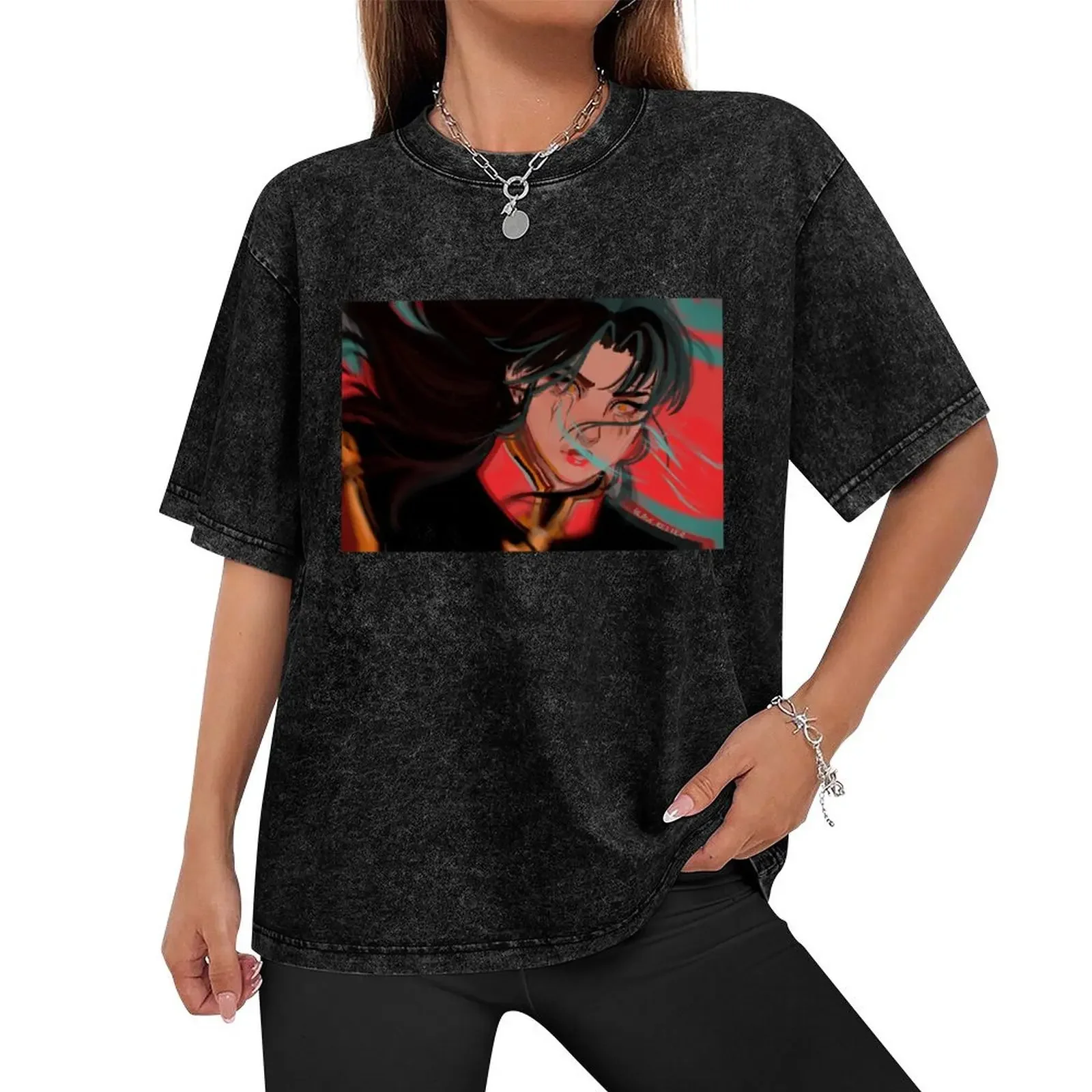 azula breakdown poster T-Shirt vintage t shirts plus size tops man clothes shirts graphic tees Men's cotton t-shirt