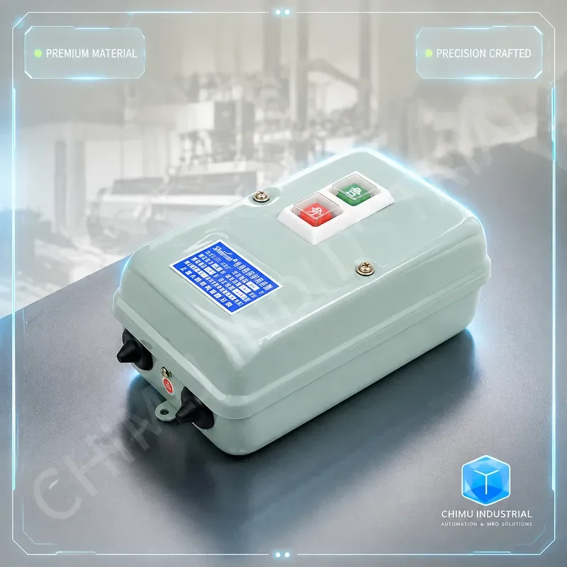 【CHIMU INDUSTRIAL】 Motor Protection Starter QZ610-4RF 380V Silver Contact for Industrial Motor Control Direct Supply