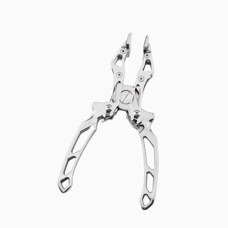 Creasing and clamping tools DIY leather tools, professional 420 stainless steel leather flat pliers - edge folding