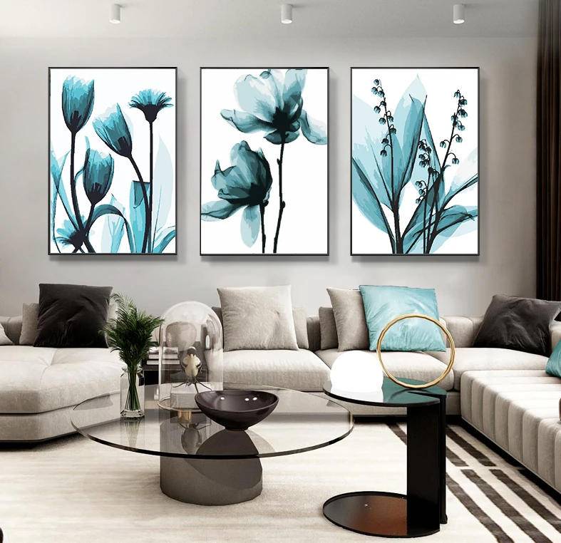 

GATYZTORY Paint By Number Colorful Flower Drawing Canvas Acrylic Picture By Numbers Flowers summer Gift Home Decoration Handpain