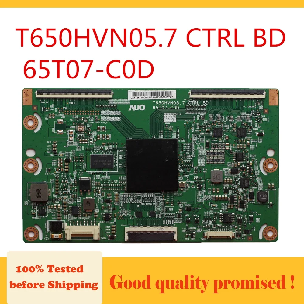 Placa lógica T650HVN05.7 65T07-C0D T650HVN05.7 CTRL BD 65T07-C0D para TV, placa de prueba profesional de 55 pulgadas, placa t-con, tarjeta de TV