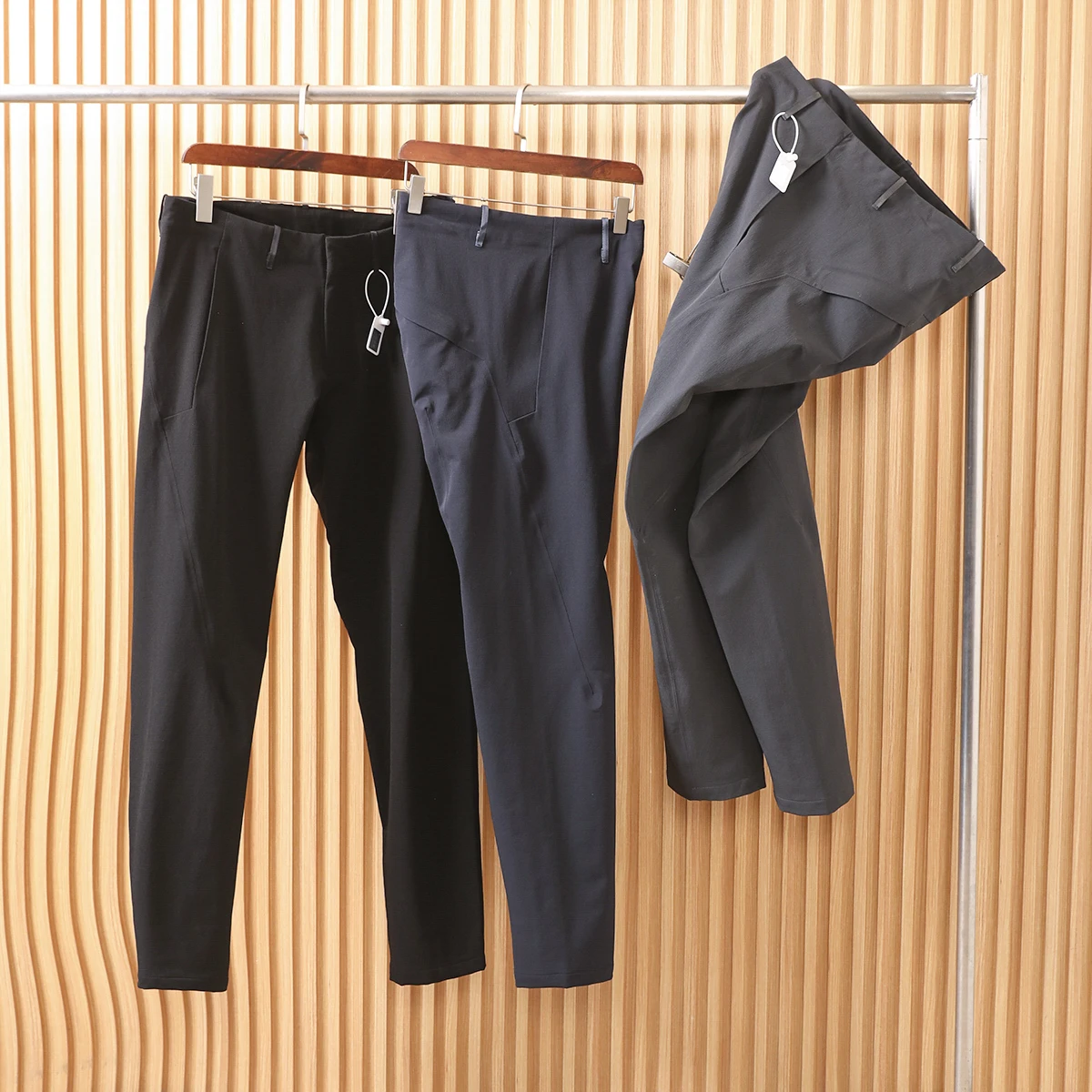 

Мужские брюки High-End V-серии: 3D-крой, водонепроницаемые, из мягкой ткани, с полной проклейкой швов, осенние, модные, городские, повседневные, прямого кроя