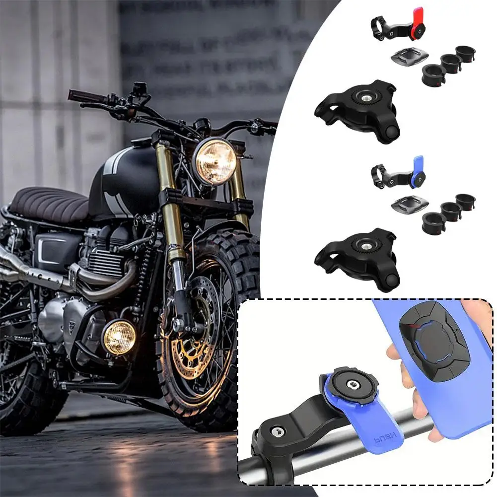 

Универсальный быстросъемный держатель на руль мотоцикла и велосипеда, уличное мобильное амортизирующее оборудование для езды на велосипеде G7p7