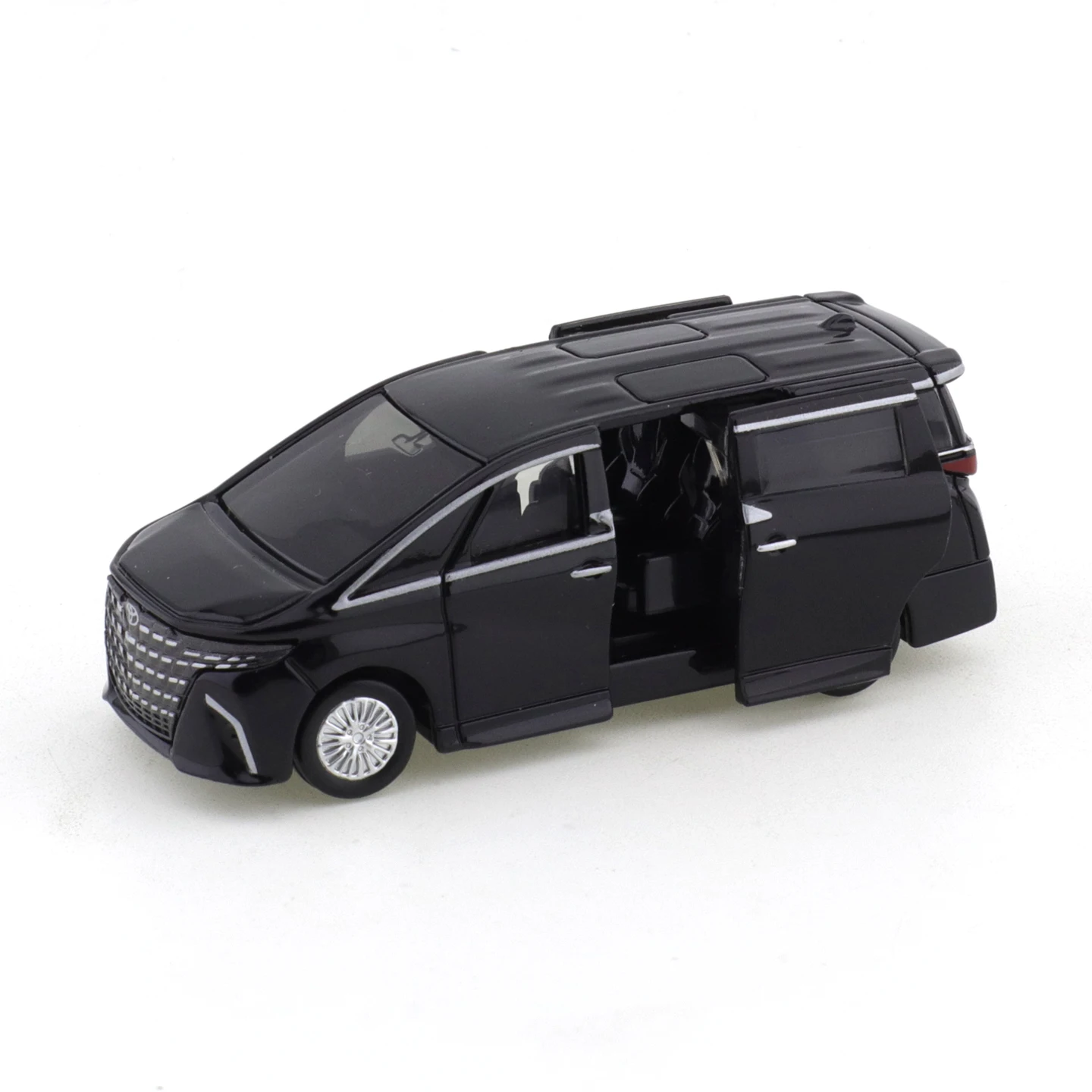 Takara Tomy Tomica Premium 43 Toyota Alphard Model Samochodu z Odlewu Metalowego, Zabawka dla Chłopców, Prezent na Boże Narodzenie