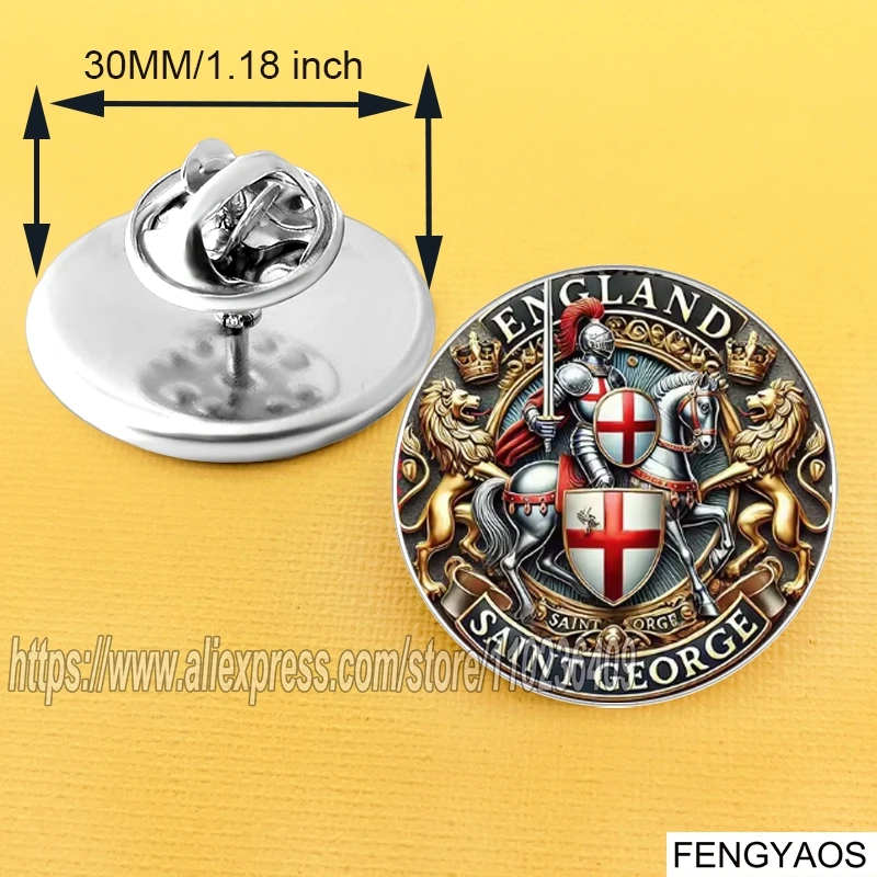 Stainless Steel Knights Templar Brooch Pin, Vintage Medieval Templar Knight Badge,  Metal Lapel Pin for Men