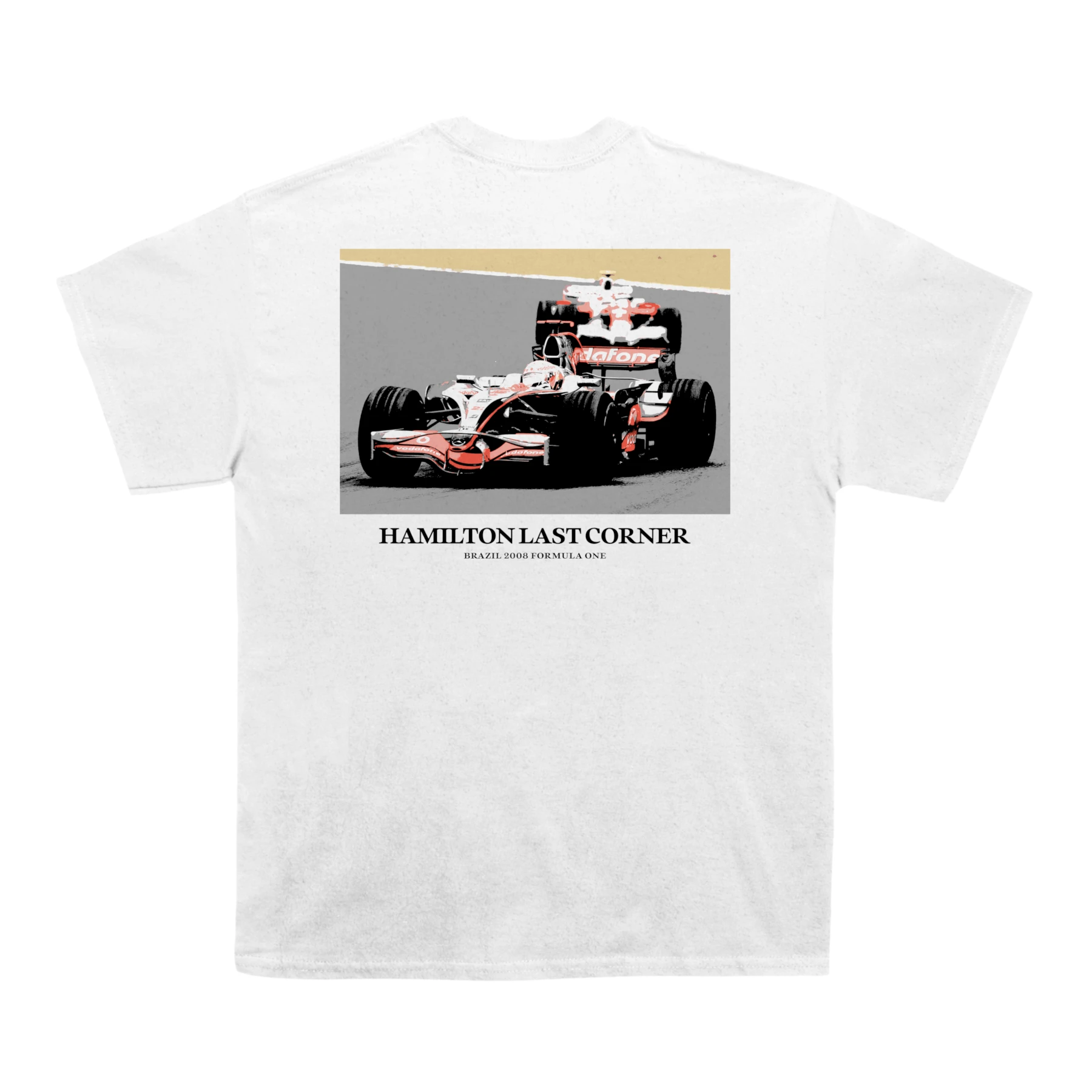 Vintage Lewis Last Corner Hamilton Graphic T-Shirt Cotton Men Women Streetwear Tee