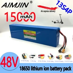 2024 Bestselling 13S4P48V15Ah Li-Ion Battery Pack Suitable for54.6V BMS Kugoo M4/M4Pro scooter Battery Equipped with BMS+Charger