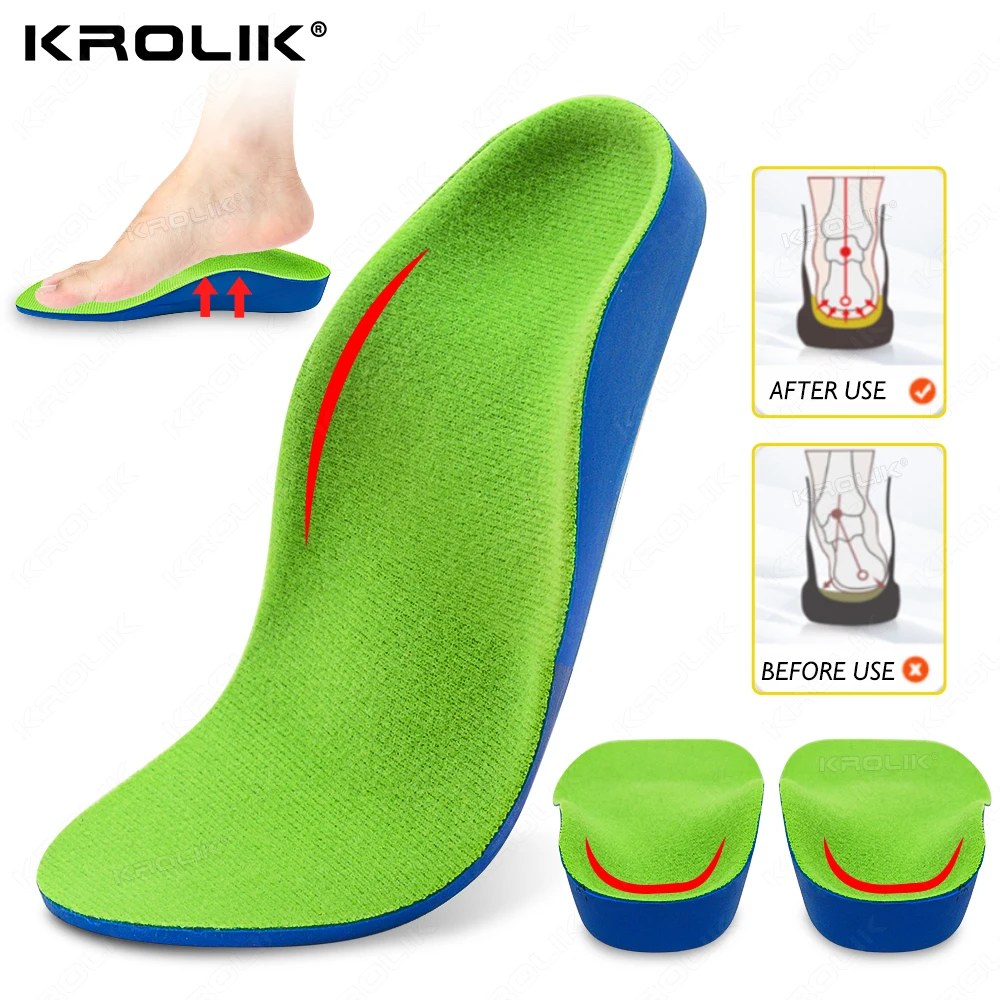 Velvet Comfortable Children's Orthopedic Shoes Insoles For Feet Flat Foot Arch Support Kids Orthopedic Products Shoes Insert