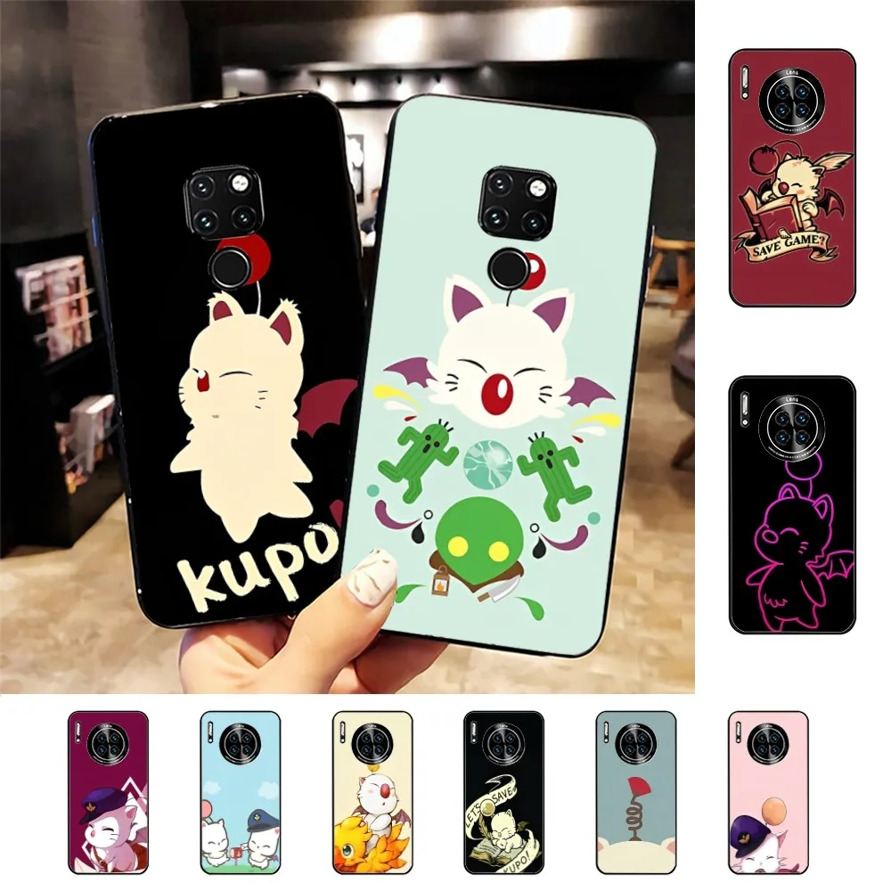 

Moogle Final Fantasy Phone Case For Huawei Mate 10 20 30 40 50 lite pro Nova 3 3i 5 6 SE 7 pro 7SE