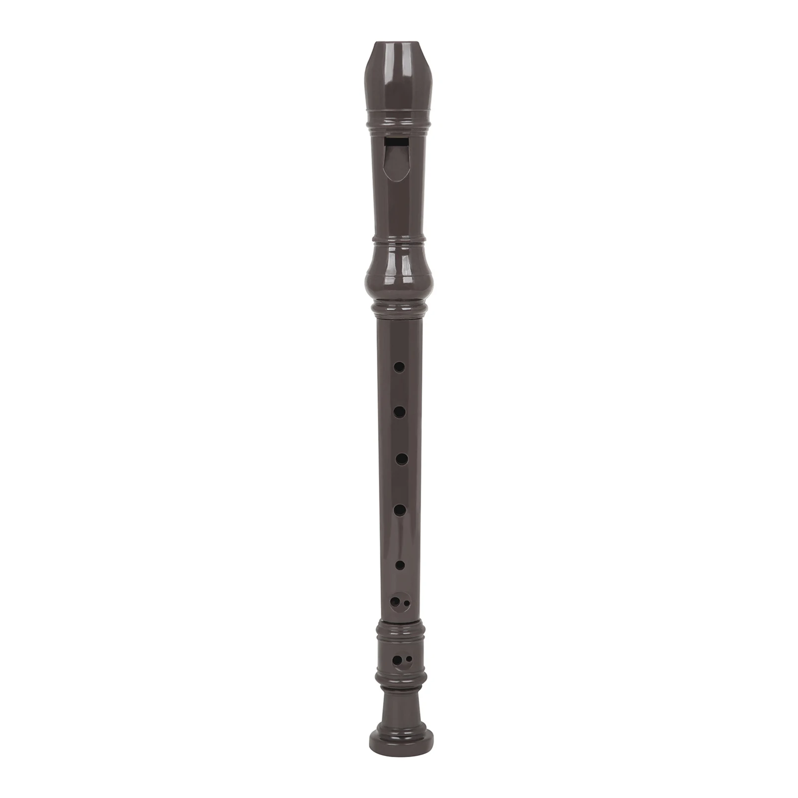 

J32 ABS Coffee Soprano Descant Recorder German Style 8 Holes G Key Fingering Instrument with Cleaning Rod User Manual for Kids
