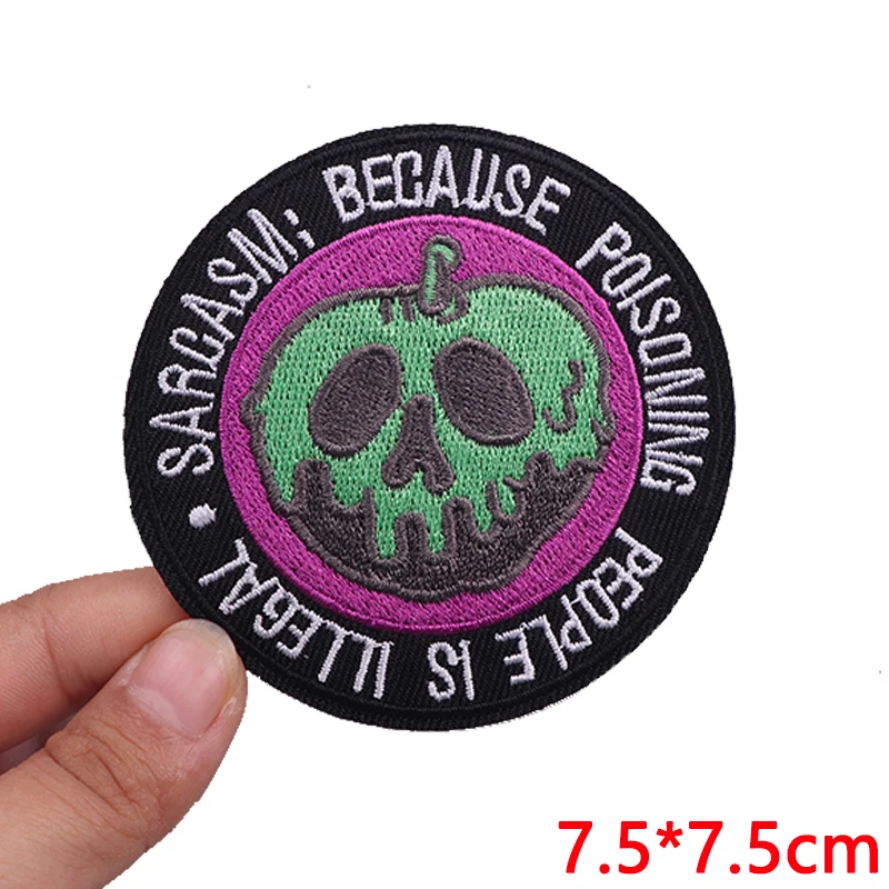 الكرتون/الشخصية إلكتروني التصحيح بقع لاصقة حرارية للملابس ملصقات لا بقع التطريز الذعر على الملابس الديكور #6