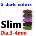 slim dark yarn