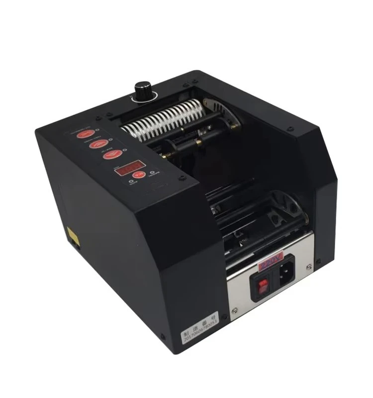 آلة قطع الشريط الأوتوماتيكية الكهربائية آلة التعبئة والتغليف WD GSC-80 #4