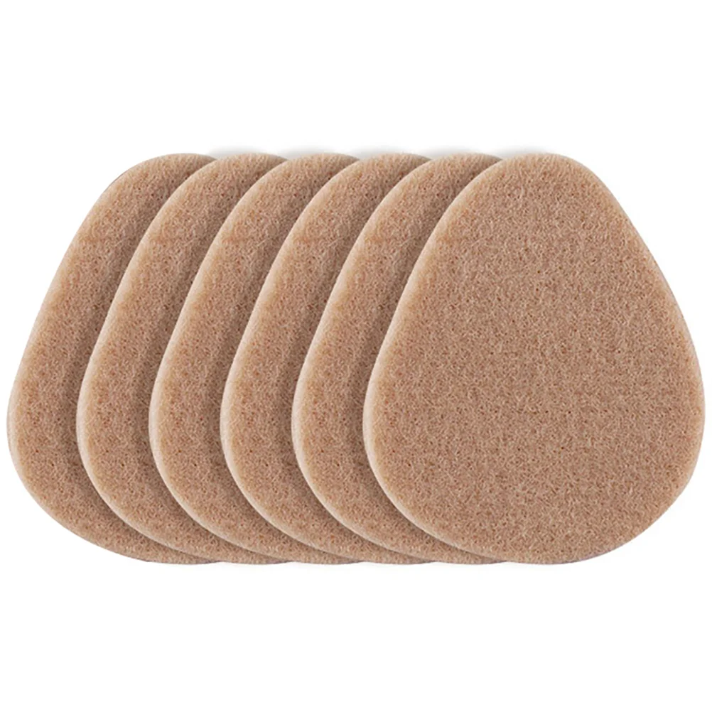 

3 Pairs White Thickened Forefoot Pads High Heels Comfort Anti Slip Adhesive Sole Cushions Metatarsal Ball Foot Pads Pain Relief