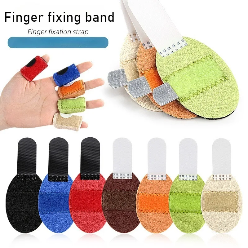 

Velcro Finger Fixing Tape OK Cloth Fixing Splint Finger Protection Cover Aluminum Alloy Strip Detachable Protective Gear Supply