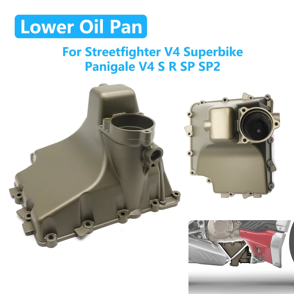 

Motorcycle Accessories Lower Oil Pan For Streetfighter V4 Superbike Panigale V4 S R SP SP2 Corse Speciale Lamborghini 2018-2024